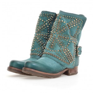 Ankle boots A.S.98 Shana Femme Vert | FR-237410CYL