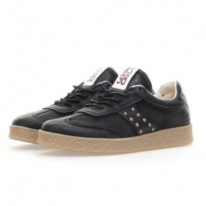 Basket A.S.98 Waldo Homme Noir | FR-857903EDK