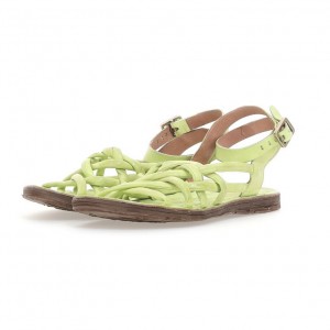 Sandale A.S.98 Rylee Femme Vert Clair | FR-439602LWN