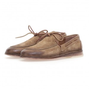 flat shoes A.S.98 Aldous Homme Marron Clair | FR-024865IOK