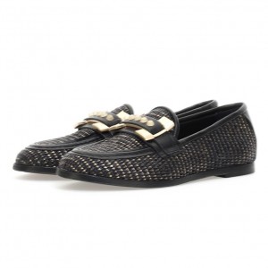 flat shoes A.S.98 Janele Femme Noir | FR-376145FUL