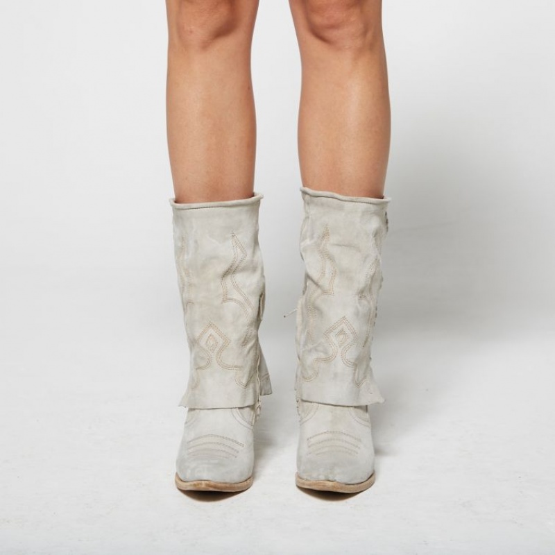 Ankle boots A.S.98 Briony Femme Beige | FR-308427OGZ