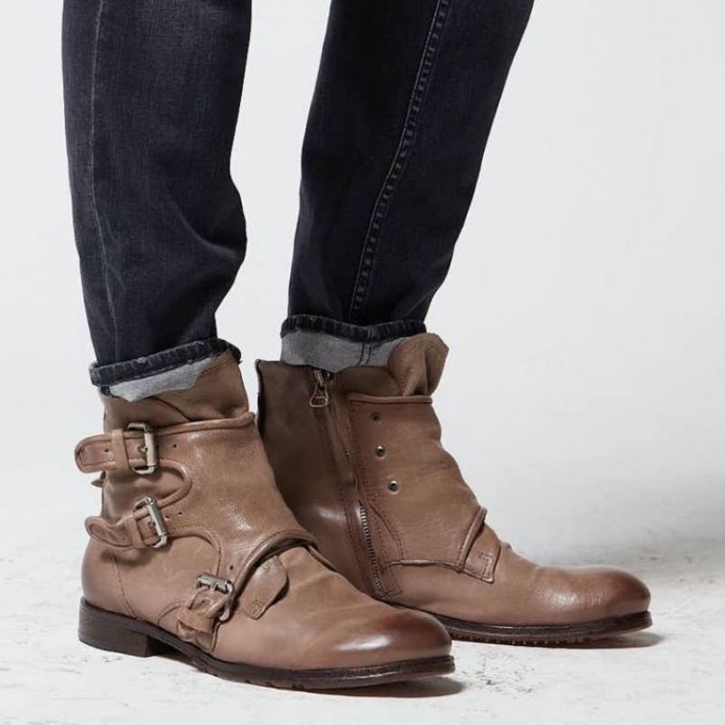 Ankle boots A.S.98 Clash 401202 Homme Grise | FR-615924BWE