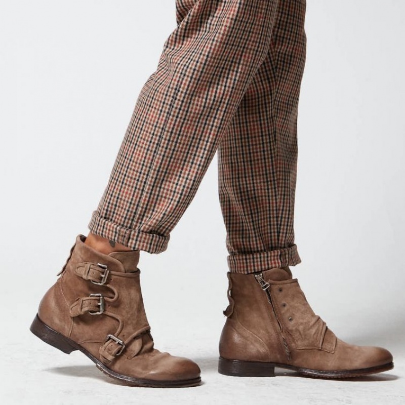 Ankle boots A.S.98 Clash 401202 Homme Marron | FR-248061THG