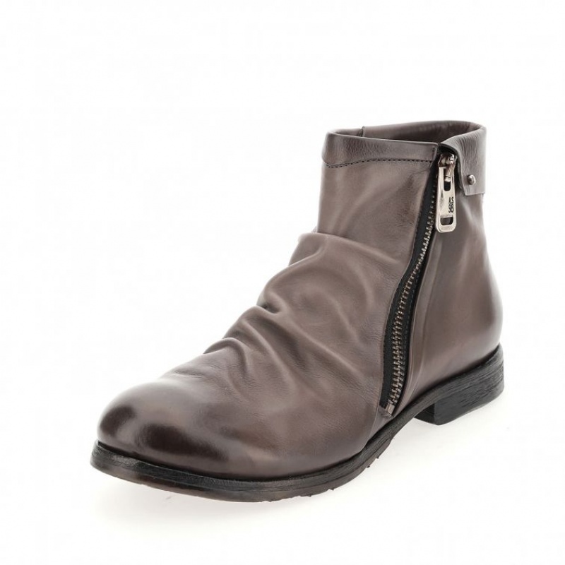 Ankle boots A.S.98 Clash 401216 Homme Grise | FR-816472JFZ