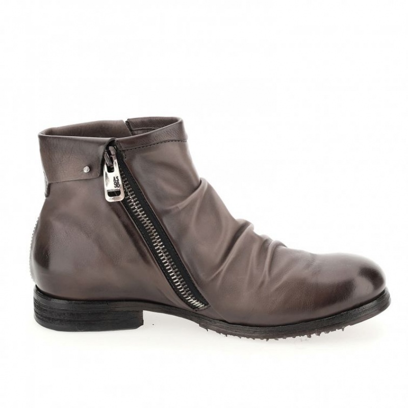 Ankle boots A.S.98 Clash 401216 Homme Grise | FR-816472JFZ