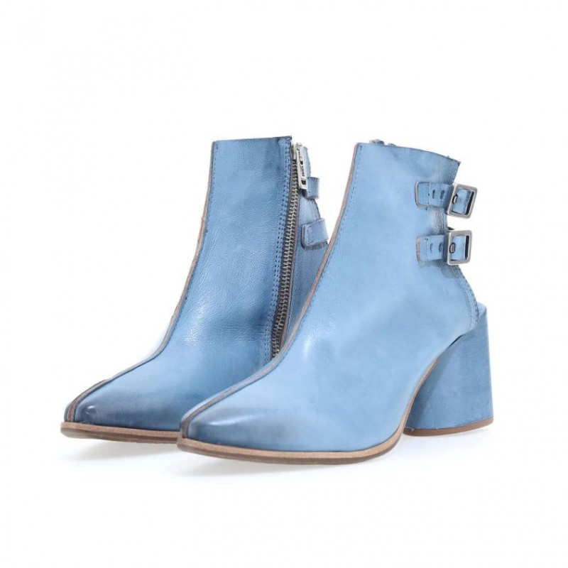 Ankle boots A.S.98 Elmer Femme Bleu Royal | FR-347986MHU