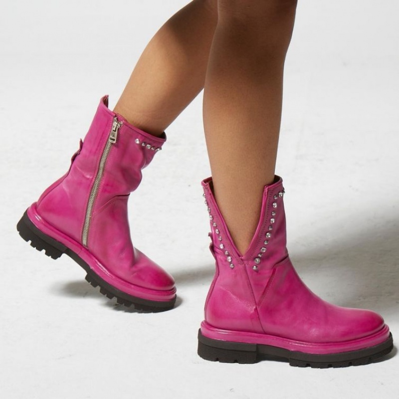 Ankle boots A.S.98 Heavenlux Femme Fushia | FR-738015PRG