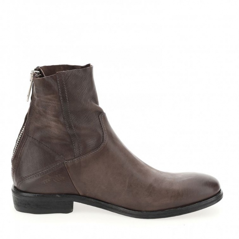 Ankle boots A.S.98 Mason Homme Chocolat | FR-286307PLM