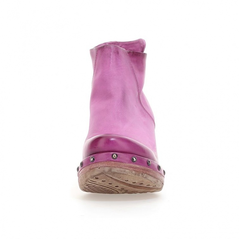 Ankle boots A.S.98 Pancras Femme Fushia | FR-169438GOW