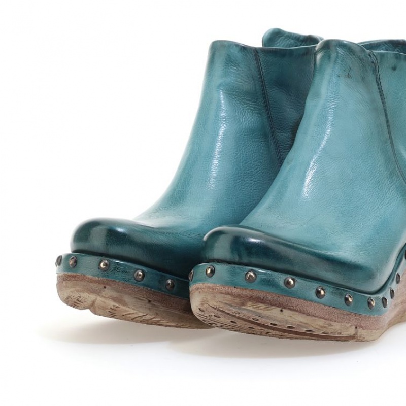 Ankle boots A.S.98 Pancras Femme Vert | FR-273610TJM