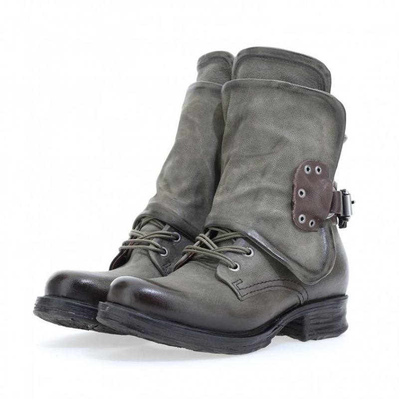 Ankle boots A.S.98 Saintec 259211 Femme Vert | FR-102649MZL