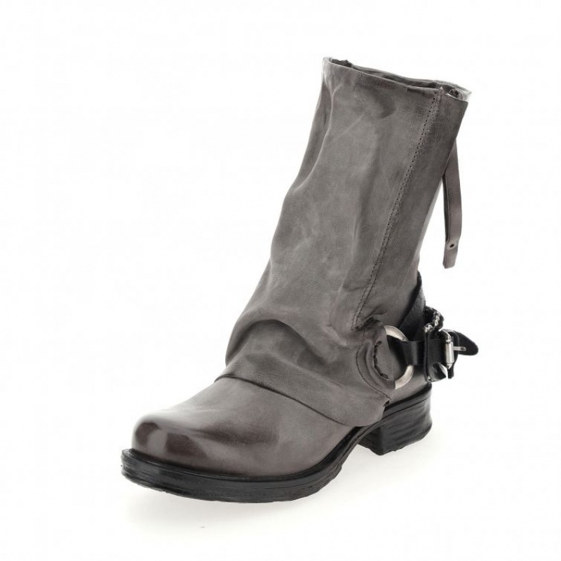 Ankle boots A.S.98 Saintec 259214 Femme Grise | FR-297603NOE