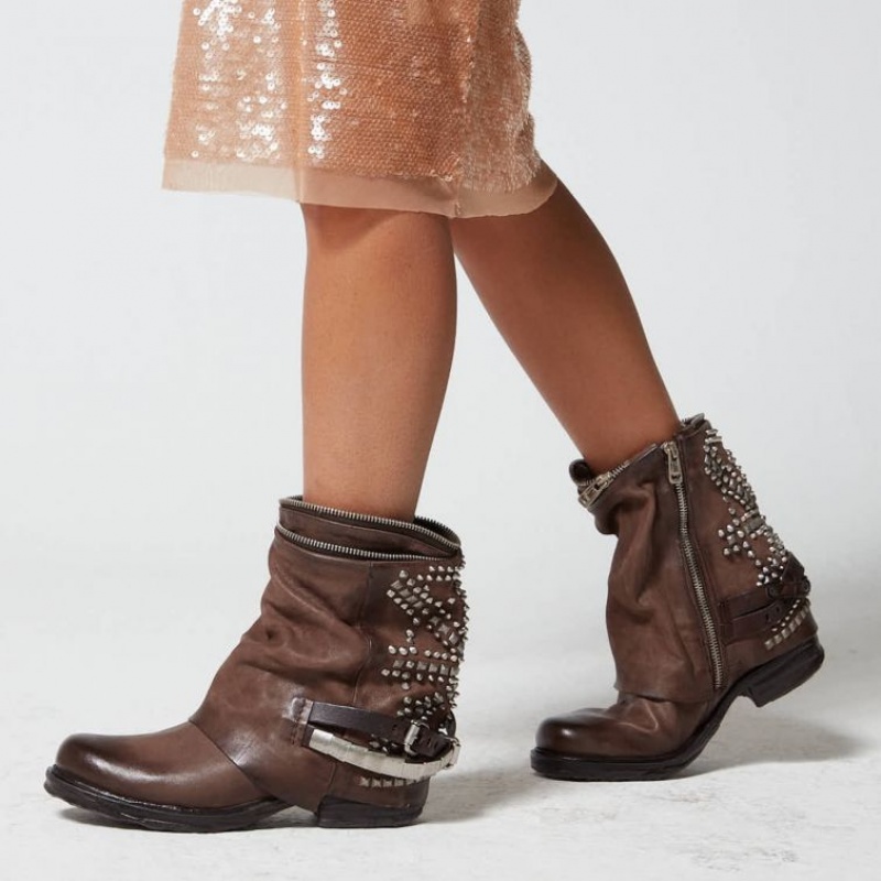 Ankle boots A.S.98 Saintec 259216 Femme Chocolat | FR-041397SPX