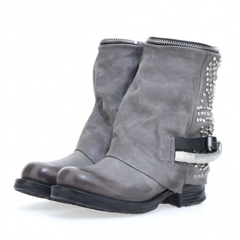 Ankle boots A.S.98 Saintec 259216 Femme Grise | FR-569301AES