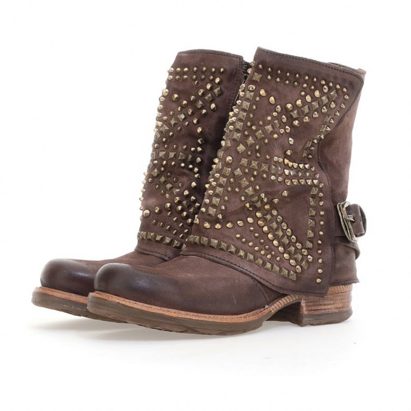 Ankle boots A.S.98 Shana Femme Chocolat | FR-973806CXD