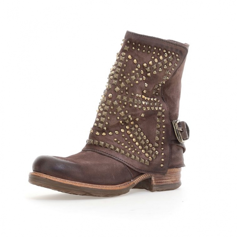 Ankle boots A.S.98 Shana Femme Chocolat | FR-973806CXD