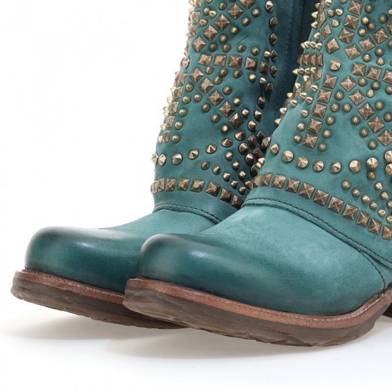 Ankle boots A.S.98 Shana Femme Vert | FR-237410CYL