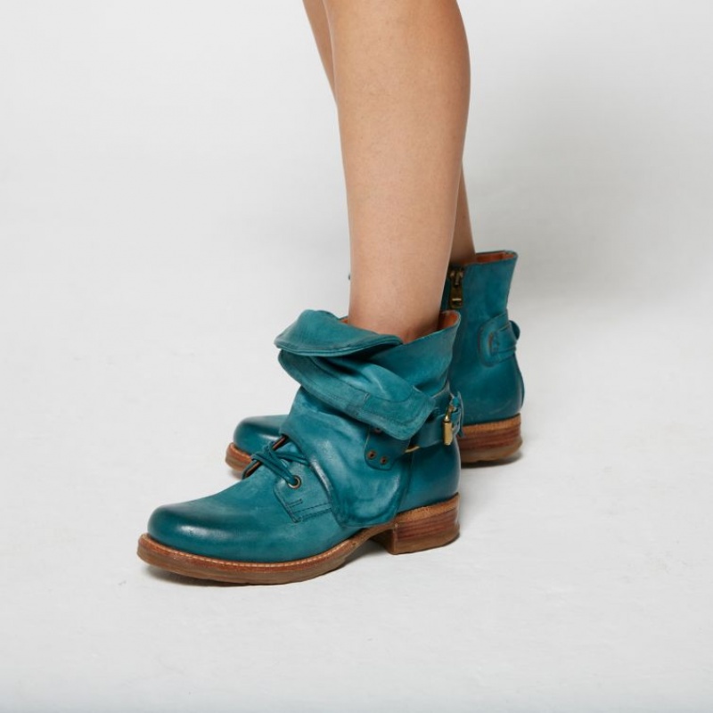 Ankle boots A.S.98 Shanice Femme Vert | FR-094783XDN