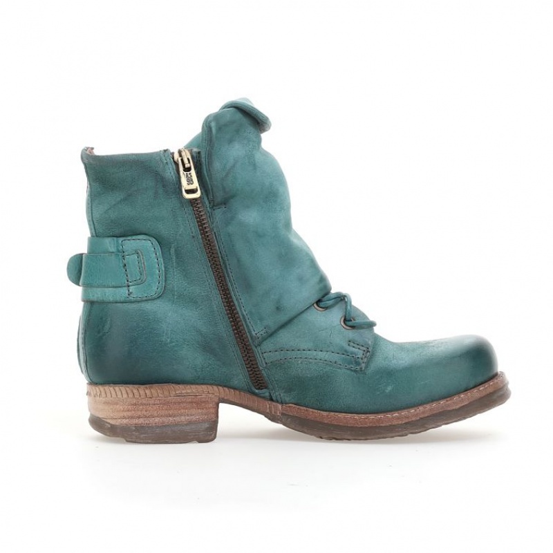 Ankle boots A.S.98 Shanice Femme Vert | FR-094783XDN