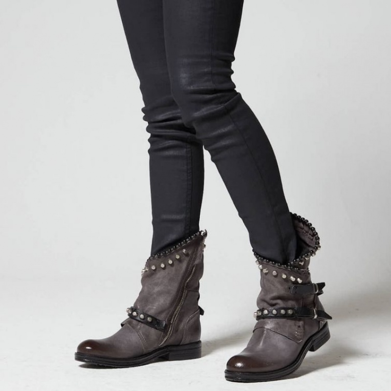 Ankle boots A.S.98 Verti 207239 Femme Grise | FR-574012SHE