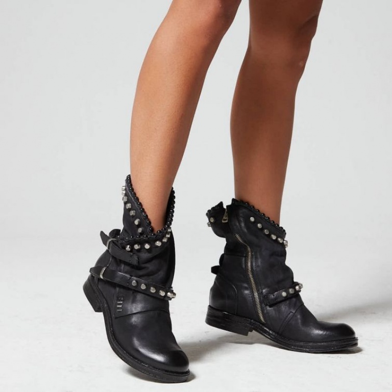 Ankle boots A.S.98 Verti 207239 Femme Noir | FR-832415PEC