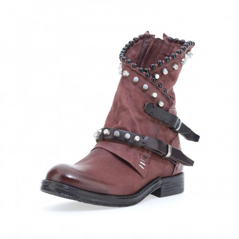 Ankle boots A.S.98 Verti 207239 Femme Rouge | FR-728105ECO