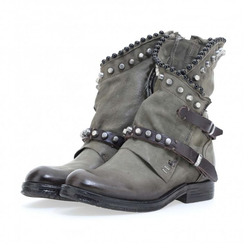 Ankle boots A.S.98 Verti 207239 Femme Vert | FR-380149IWR