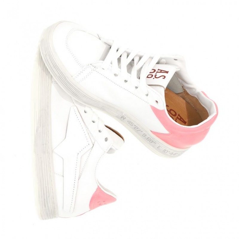 Basket A.S.98 Adria Femme Rose | FR-396105EXI