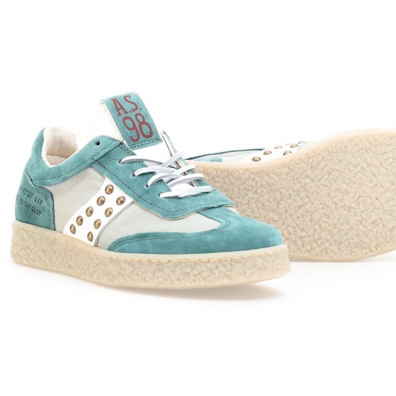 Basket A.S.98 Roxy Femme Bleu | FR-094751BUT