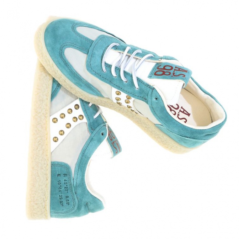 Basket A.S.98 Roxy Femme Bleu | FR-094751BUT