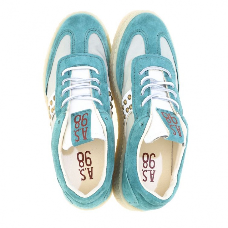 Basket A.S.98 Roxy Femme Bleu | FR-094751BUT