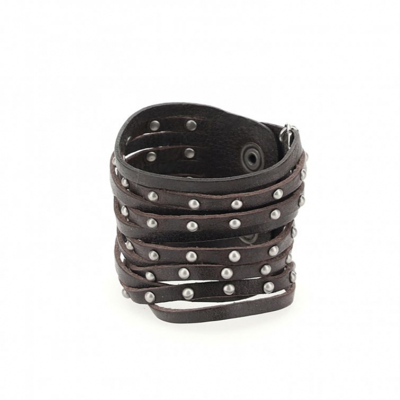 Bracelet A.S.98 Ian Unisex Chocolat | FR-748392OKR