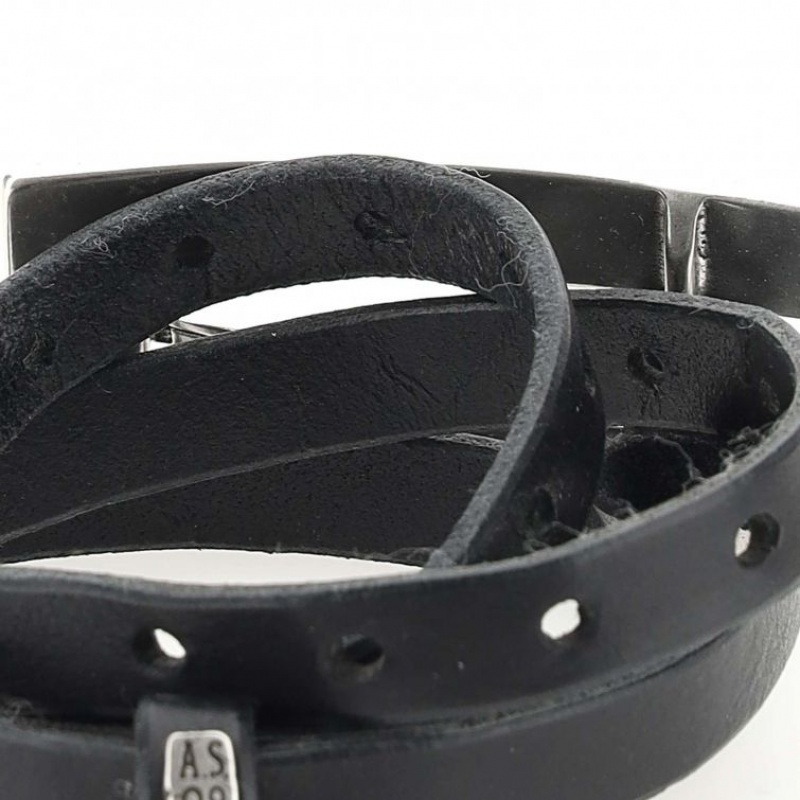 Ceintures A.S.98 Merv Unisex Noir | FR-257849AVM