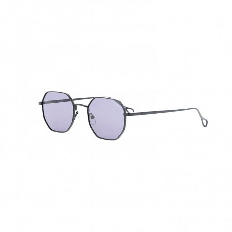 Lunette de Soleil A.S.98 Billie Femme Noir | FR-184256QZN