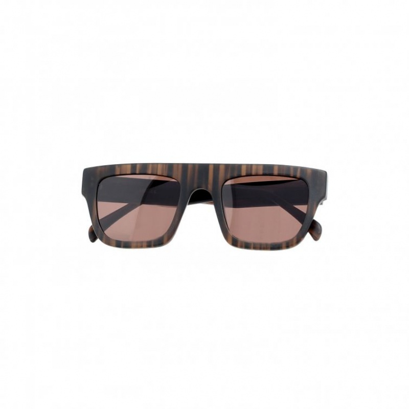 Lunette de Soleil A.S.98 Dahlia Homme Marron | FR-567982SID