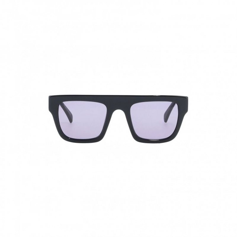 Lunette de Soleil A.S.98 Dahlia Homme Noir | FR-530478EBQ