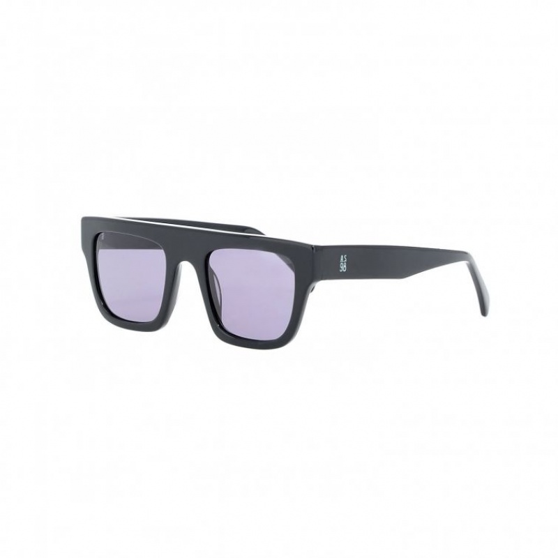 Lunette de Soleil A.S.98 Dahlia Homme Noir | FR-530478EBQ