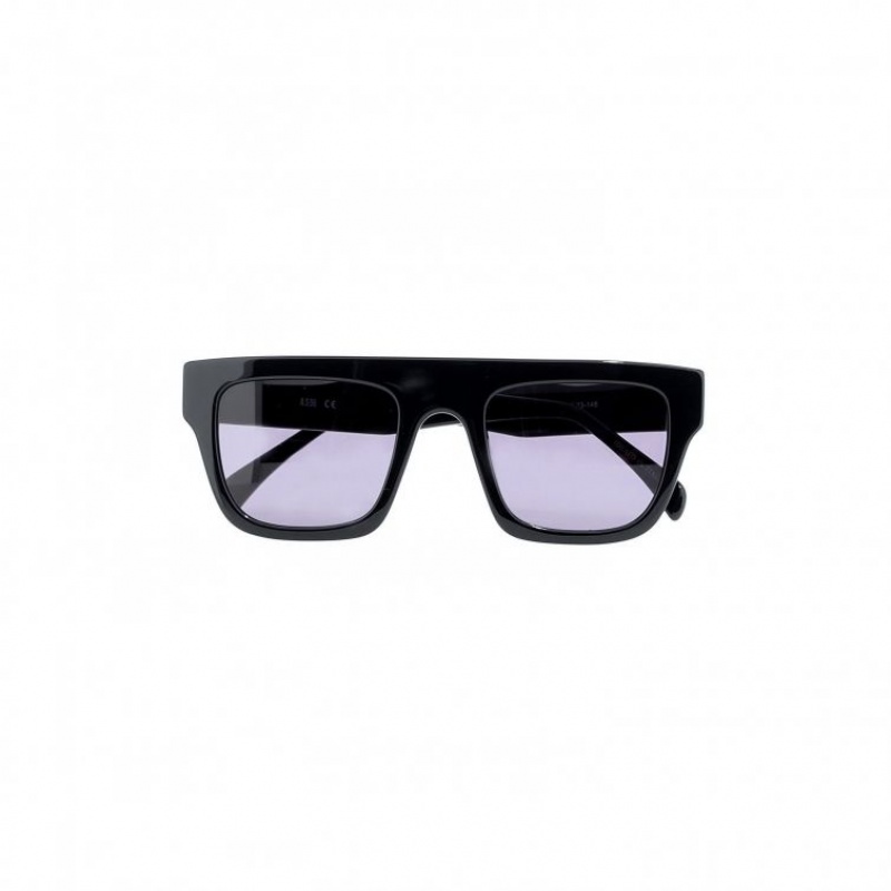 Lunette de Soleil A.S.98 Dahlia Homme Noir | FR-530478EBQ