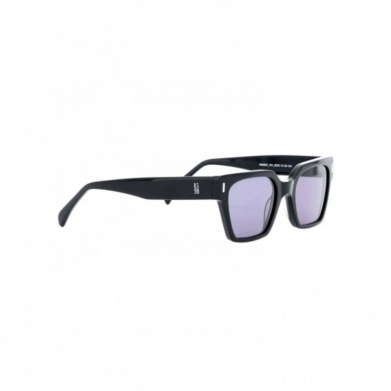 Lunette de Soleil A.S.98 Kirk Homme Noir | FR-390146YRT