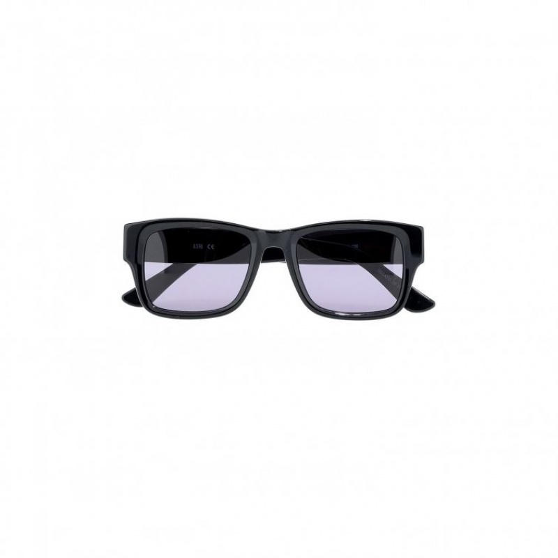 Lunette de Soleil A.S.98 Lars Femme Noir | FR-873456SZW