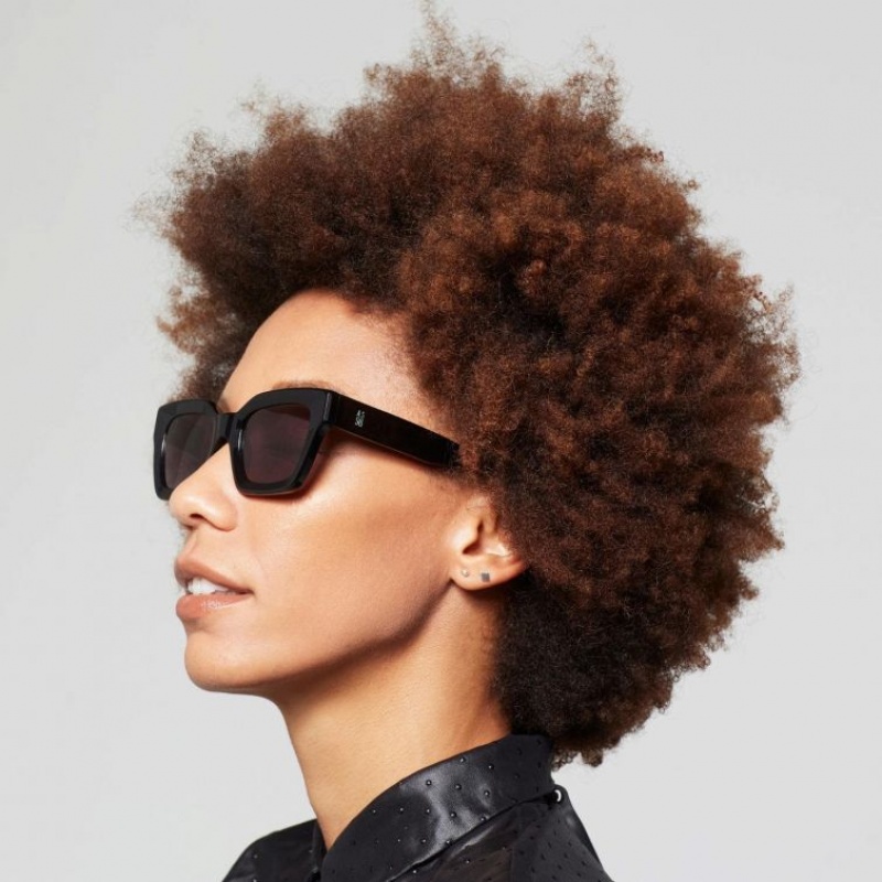 Lunette de Soleil A.S.98 Ronnie Femme Noir | FR-863172IPW