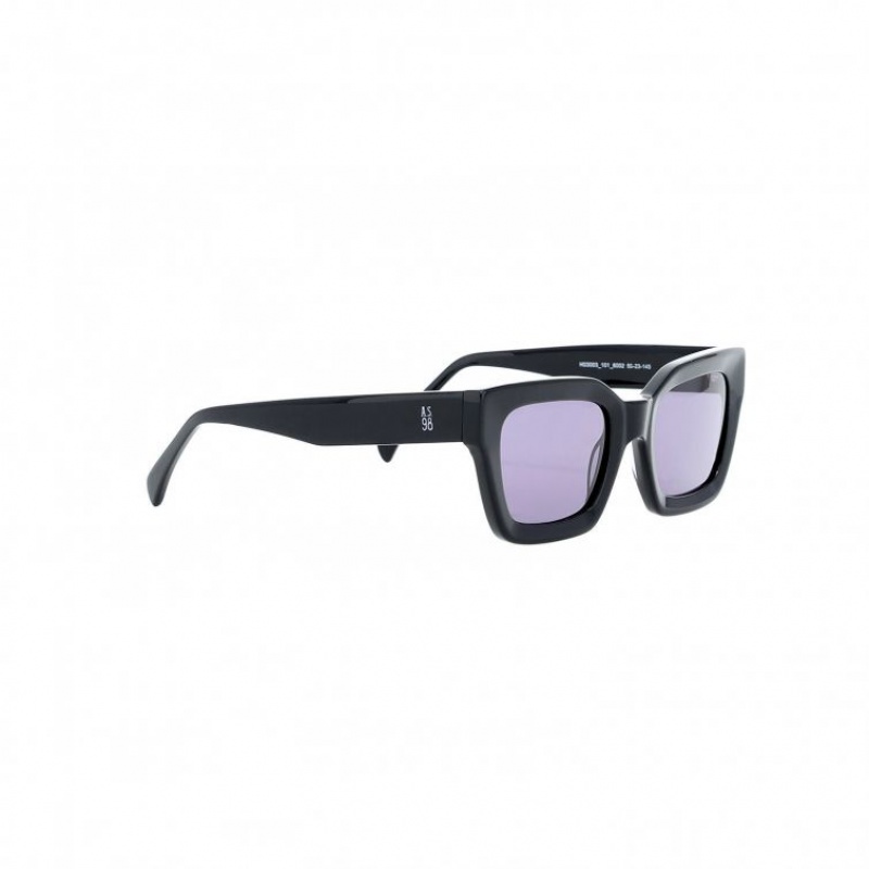 Lunette de Soleil A.S.98 Ronnie Femme Noir | FR-863172IPW