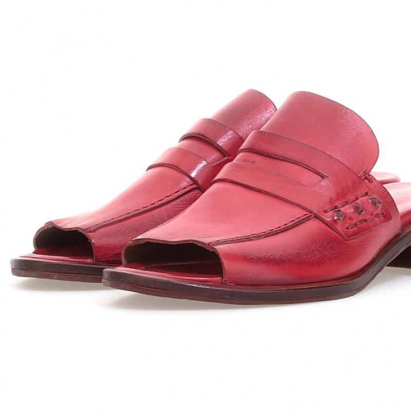 Mules A.S.98 Godfrey Femme Fushia | FR-238769JQP