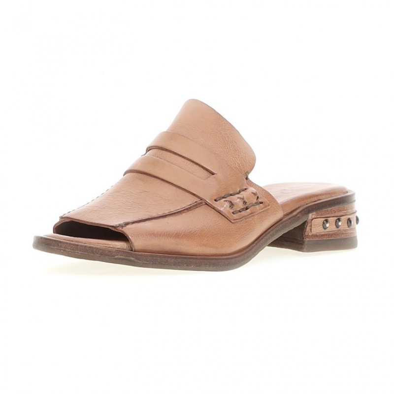 Mules A.S.98 Godfrey Femme Marron | FR-024539FBP