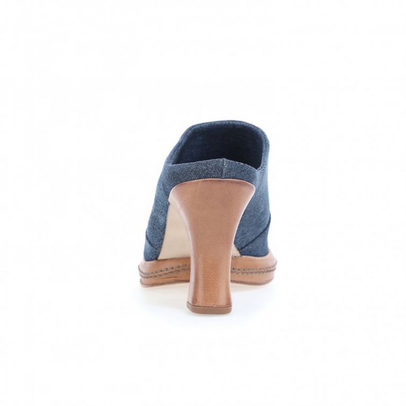 Mules A.S.98 Vannie Femme Bleu | FR-730129XZB