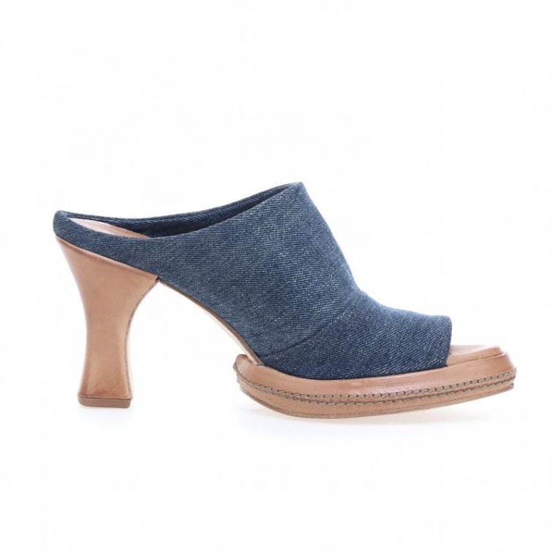 Mules A.S.98 Vannie Femme Bleu | FR-730129XZB