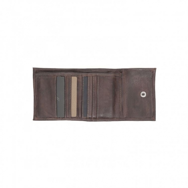 Portefeuilles A.S.98 Coleman Unisex Chocolat | FR-715238TSH