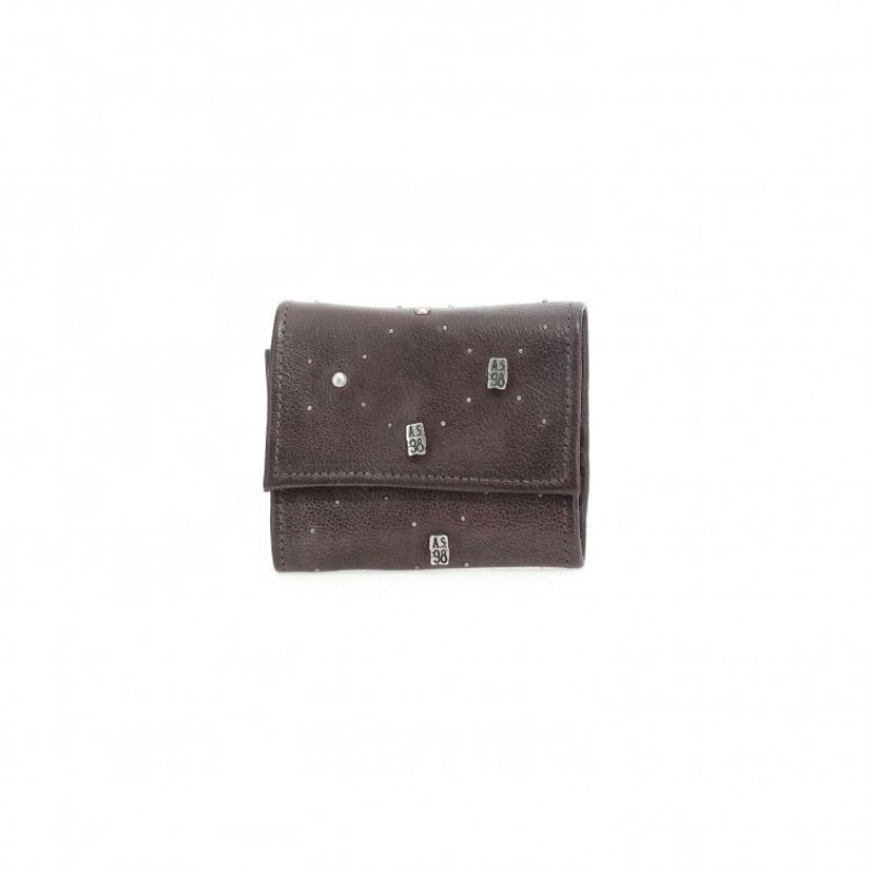 Portefeuilles A.S.98 Coleman Unisex Chocolat | FR-715238TSH