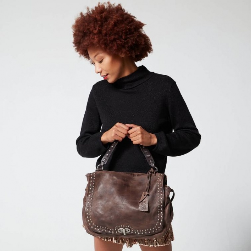 Sacs A.S.98 200537 Femme Chocolat | FR-689214IGA